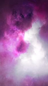 Preview wallpaper clouds, light, nebula, abstraction, glow