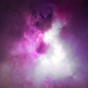 Preview wallpaper clouds, light, nebula, abstraction, glow