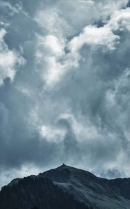 Preview wallpaper clouds, mountains, sky