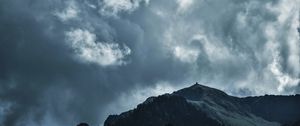 Preview wallpaper clouds, mountains, sky