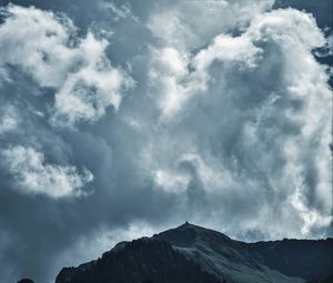 Preview wallpaper clouds, mountains, sky