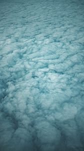 Preview wallpaper clouds, porous, aerial view, sky, height