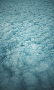 Preview wallpaper clouds, porous, aerial view, sky, height