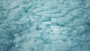 Preview wallpaper clouds, porous, aerial view, sky, height