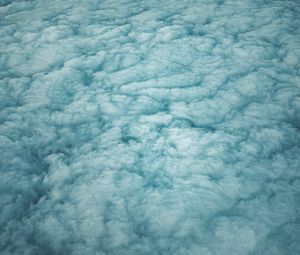 Preview wallpaper clouds, porous, aerial view, sky, height