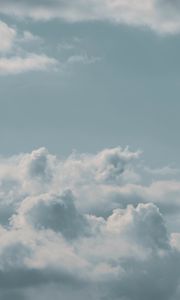 Preview wallpaper clouds, porous, gray, sky