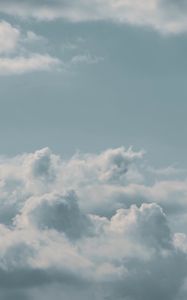 Preview wallpaper clouds, porous, gray, sky