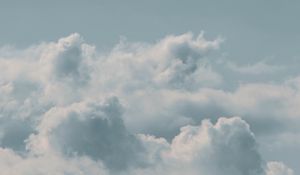 Preview wallpaper clouds, porous, gray, sky