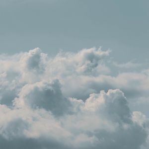 Preview wallpaper clouds, porous, gray, sky