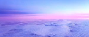 Preview wallpaper clouds, porous, horizon, pink, lilac