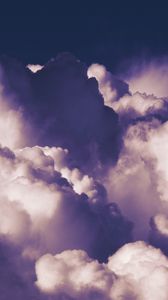 Preview wallpaper clouds, porous, overcast
