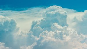Preview wallpaper clouds, porous, sky