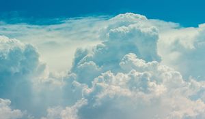 Preview wallpaper clouds, porous, sky