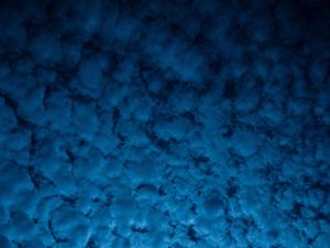 Preview wallpaper clouds, porous, sky, moon