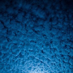 Preview wallpaper clouds, porous, sky, moon