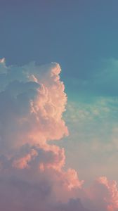 Preview wallpaper clouds, porous, sky, bright, day