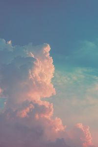 Preview wallpaper clouds, porous, sky, bright, day