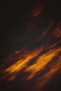 Preview wallpaper clouds, porous, sunset, sky