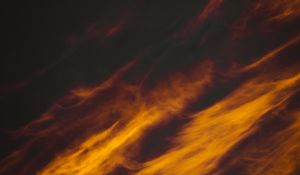 Preview wallpaper clouds, porous, sunset, sky