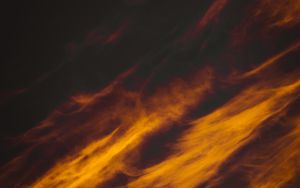 Preview wallpaper clouds, porous, sunset, sky