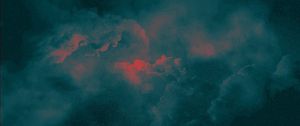 Preview wallpaper clouds, shine, stars, night