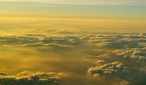 Preview wallpaper clouds, sky, atmosphere, height, flight