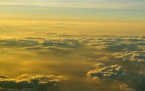 Preview wallpaper clouds, sky, atmosphere, height, flight