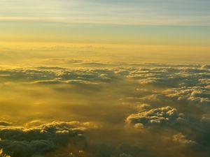 Preview wallpaper clouds, sky, atmosphere, height, flight