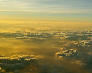 Preview wallpaper clouds, sky, atmosphere, height, flight