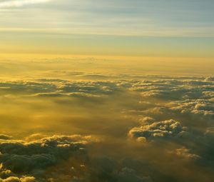 Preview wallpaper clouds, sky, atmosphere, height, flight