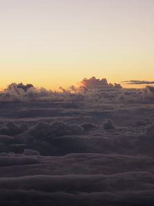 Preview wallpaper clouds, sky, atmosphere, dusk