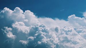 Preview wallpaper clouds, sky, beautiful, blue