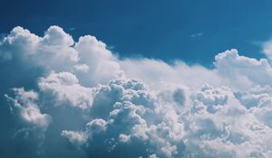 Preview wallpaper clouds, sky, beautiful, blue