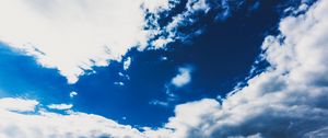 Preview wallpaper clouds, sky, blue