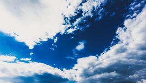 Preview wallpaper clouds, sky, blue