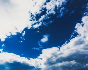 Preview wallpaper clouds, sky, blue