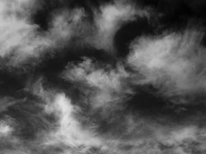 Preview wallpaper clouds, sky, bw