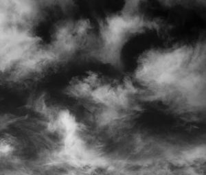 Preview wallpaper clouds, sky, bw