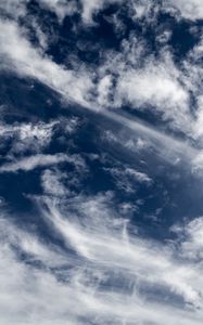 Preview wallpaper clouds, sky, cloudy, porous, airy