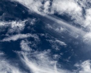 Preview wallpaper clouds, sky, cloudy, porous, airy