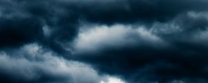 Preview wallpaper clouds, sky, dark, porous, cloudy