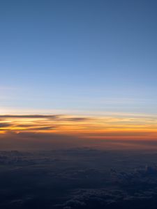 Preview wallpaper clouds, sky, dark