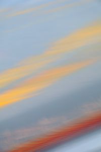 Preview wallpaper clouds, sky, distortion, sunset