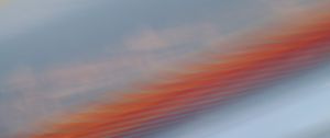 Preview wallpaper clouds, sky, distortion, sunset