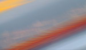 Preview wallpaper clouds, sky, distortion, sunset