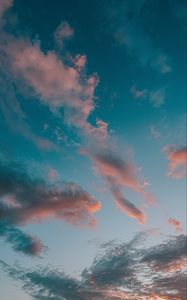 Preview wallpaper clouds, sky, dusk