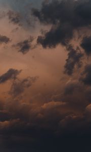 Preview wallpaper clouds, sky, dusk, evening