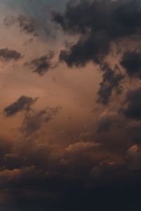 Preview wallpaper clouds, sky, dusk, evening