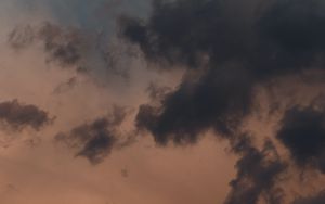 Preview wallpaper clouds, sky, dusk, evening
