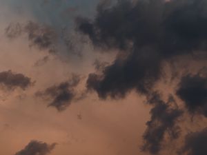 Preview wallpaper clouds, sky, dusk, evening